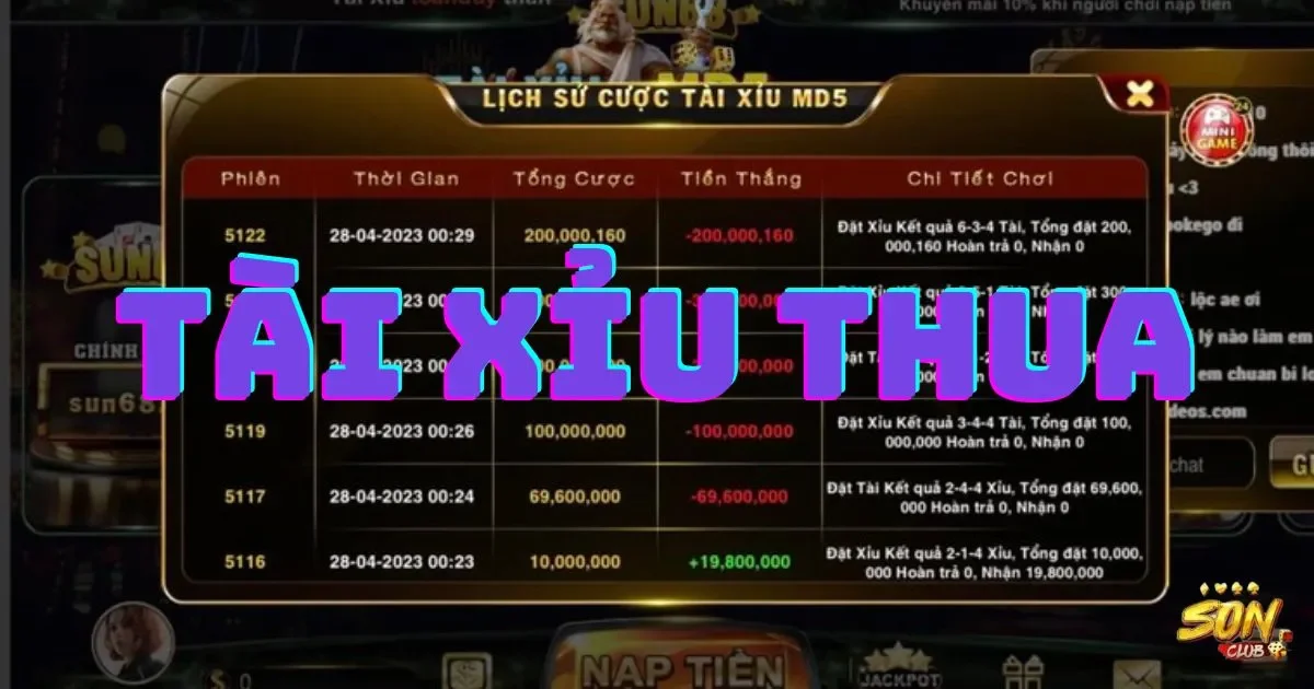 Tại sao chơi tài xỉu thua? Tìm hiểu nguyên nhân chính