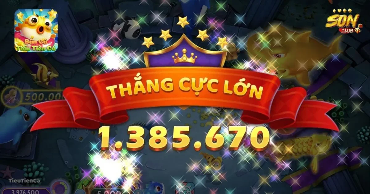 Cách kiếm tiền từ Bắn cá tiểu tiên cá SONCLUB